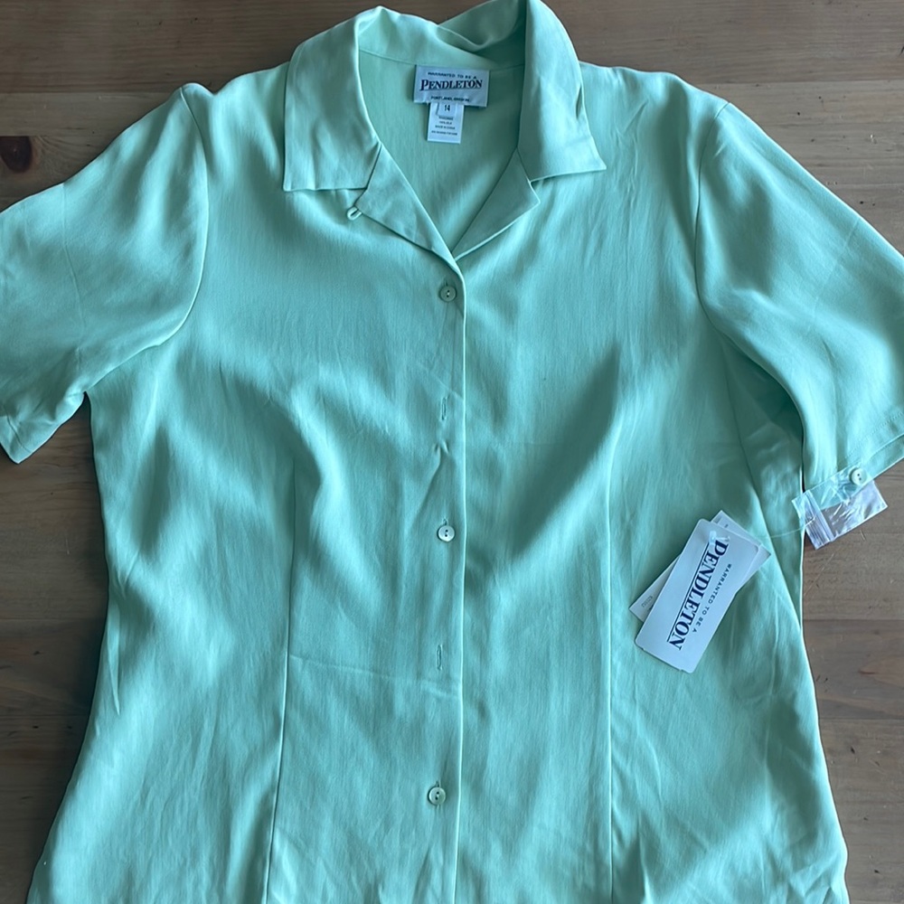Pendleton 100% Silk Shirt